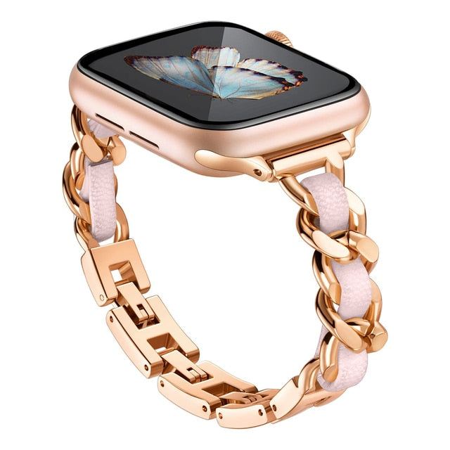 Watch Series Bracelet Iwatch 44mm Stainless Steel Strap For Apple