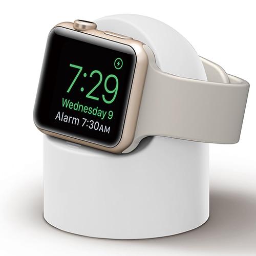 Watch charger White Station For Apple Watch Charger 44mm 40mm 42mm 38mm iWatch Charge Accessories Charging stand Apple watch 5 4 3 2 42 38 40 44 mm|Watch charger|