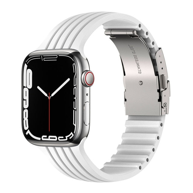 38/40/41mm and 42/44/45/49mm Stainless Bracelet Band for Apple