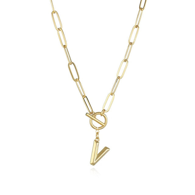 Louis Vuitton Pendant Lv Catch Necklace Metal woman