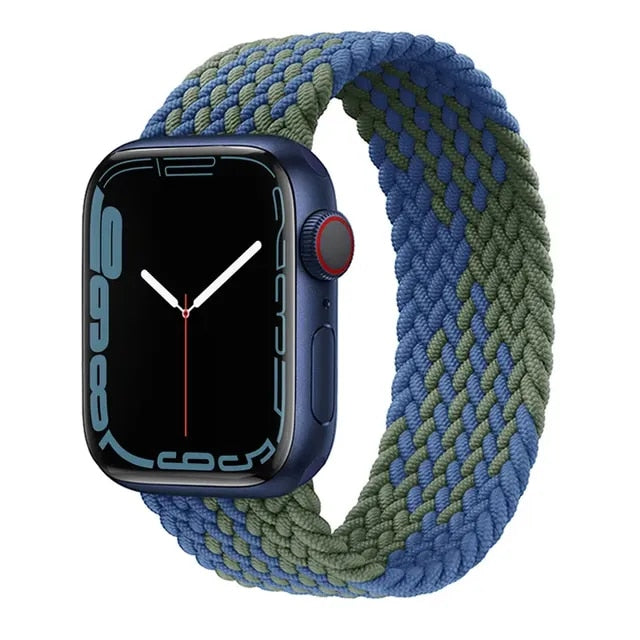 48％ Off | Nylon Strap For Apple Watch Band 41mm 44mm 45mm 40mm 42mm 38mm 49mm Elastic Sport Solo Loop Bracelet iWatch Series 8 7 6 5