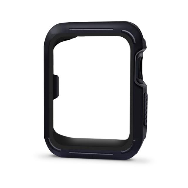 Watch Cases Black / 38mm TPU Cover For Apple watch Case iWatch 42mm 38mm 40/44 mm Silicone Bumper Protector Nike Apple watch 5 4 3 44mm 40mm Accessories - USA Fast Shipping