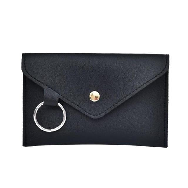 Waist Packs Black Fashion New Women Waist Pack Femal Belt Bag Phone Pouch Bags Brand Design Women Envelope Bags for Ladies Girls Fanny Pack Bolosa|Waist Packs