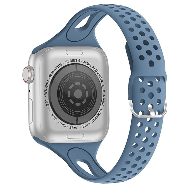 Slim Strap Series 7 6 5 4 Silicone Smartwatch  Wristband |Watchbands|