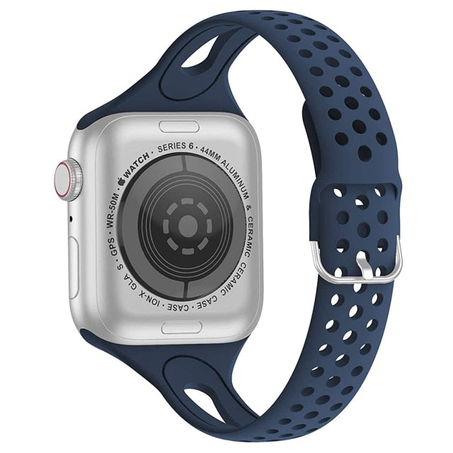 Slim Strap Series 7 6 5 4 Silicone Smartwatch  Wristband |Watchbands|