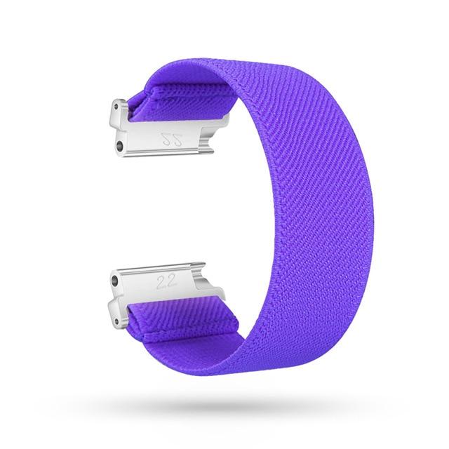 Watchbands New Elastic Loop Band Strap for Fitbit Versa/Versa 2/Versa Lite Bracelet Nylon Watch Band for Man Women Wristband Sport Straps|Watchbands|