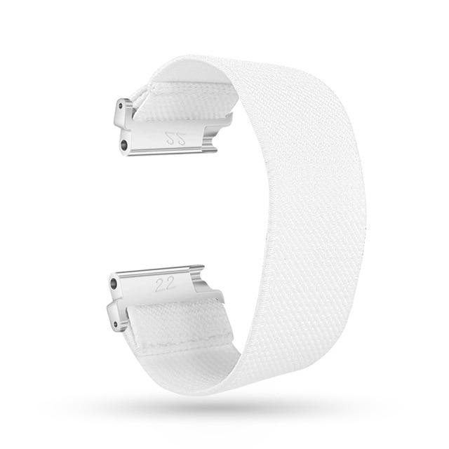 Watchbands White / for versa2 M-L New Elastic Loop Band Strap for Fitbit Versa/Versa 2/Versa Lite Bracelet Nylon Watch Band for Man Women Wristband Sport Straps|Watchbands|