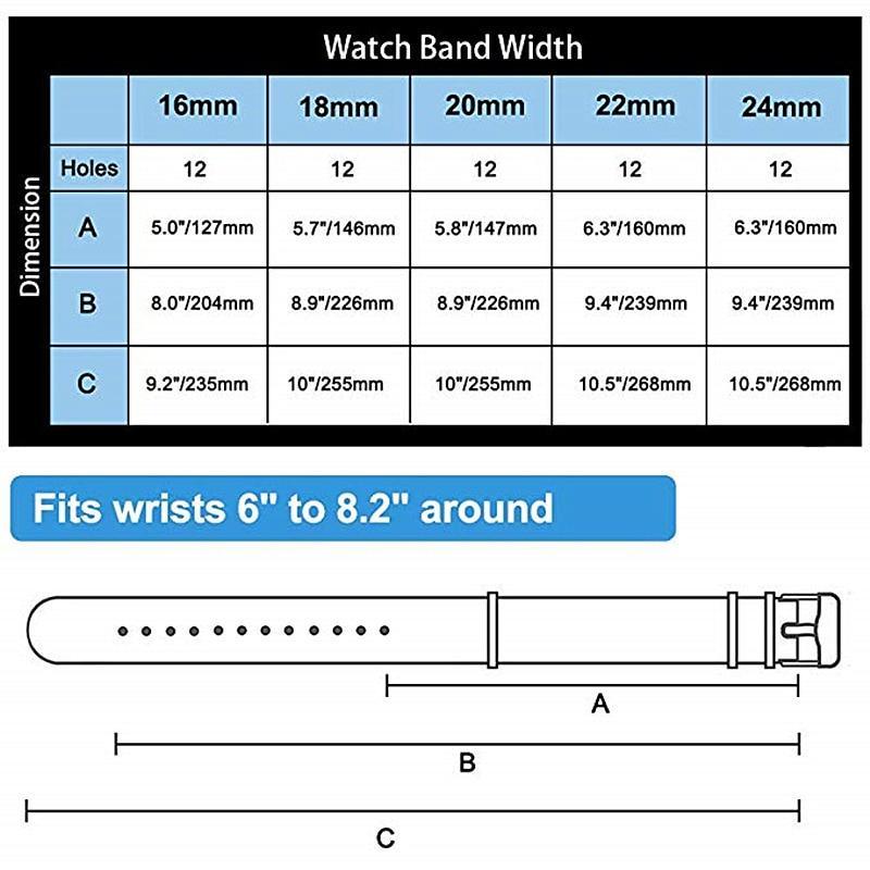 18/20/22mm Nato strap for Samsung Galaxy watch 46mm/42mm/Active 2 band Gear S3 Frontier/watch GT 2/Amazfit Bip bracelet