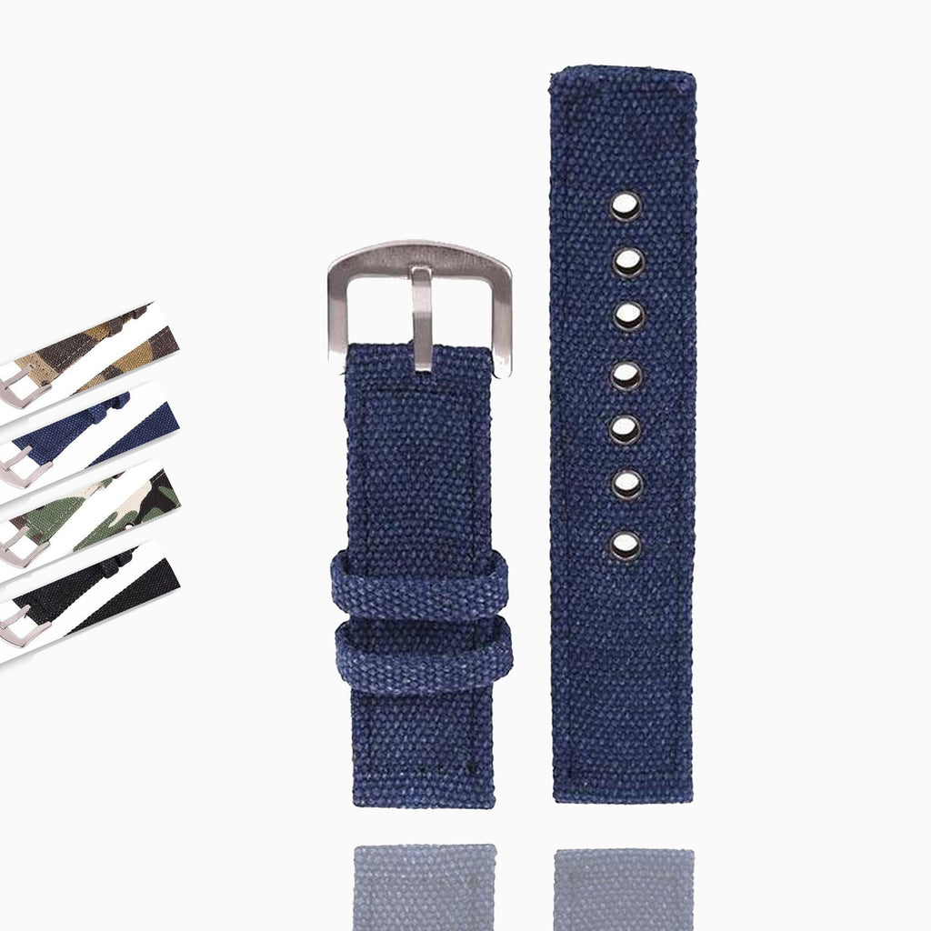 Watchbands High Quality Canvas Camouflage Watch Band Strap For Men Women, Watches Belt Accessories 18mm 20mm 22mm 24mm Wrist Bracelet Watchbands Unisex
