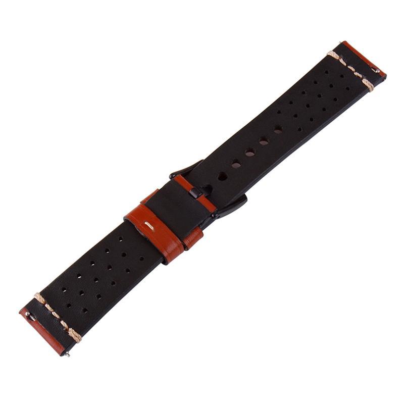18mm,20mm,22mm,24mm Watch Band Strap Pin Buckled Leather Wristwatch Bands Replacement Accessories With Spring Bar Men Genuine Leather