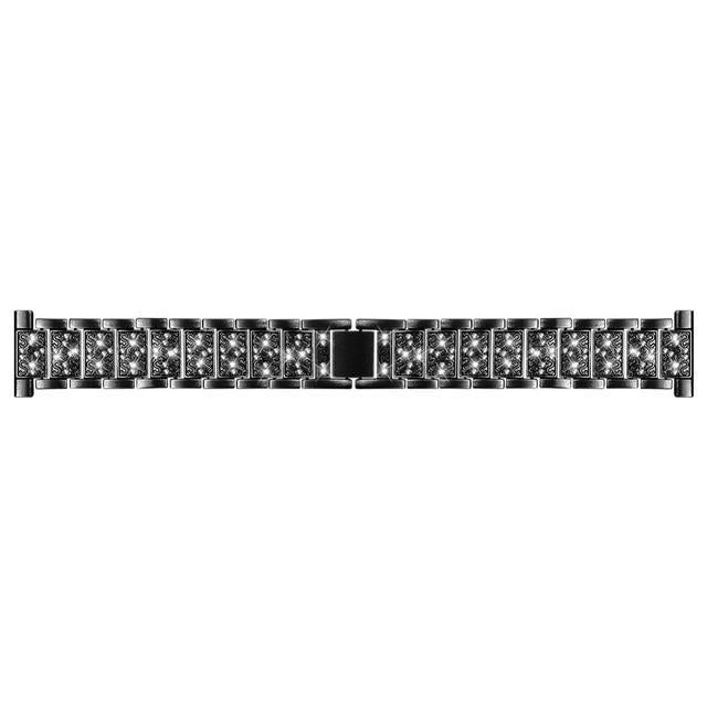 20mm 22mm Ladies High Quality Steel Smartwatch Band For Samsung Gear S3 Frontier/Classic Women's Diamond Watchstrap Galaxy Watch Accessories