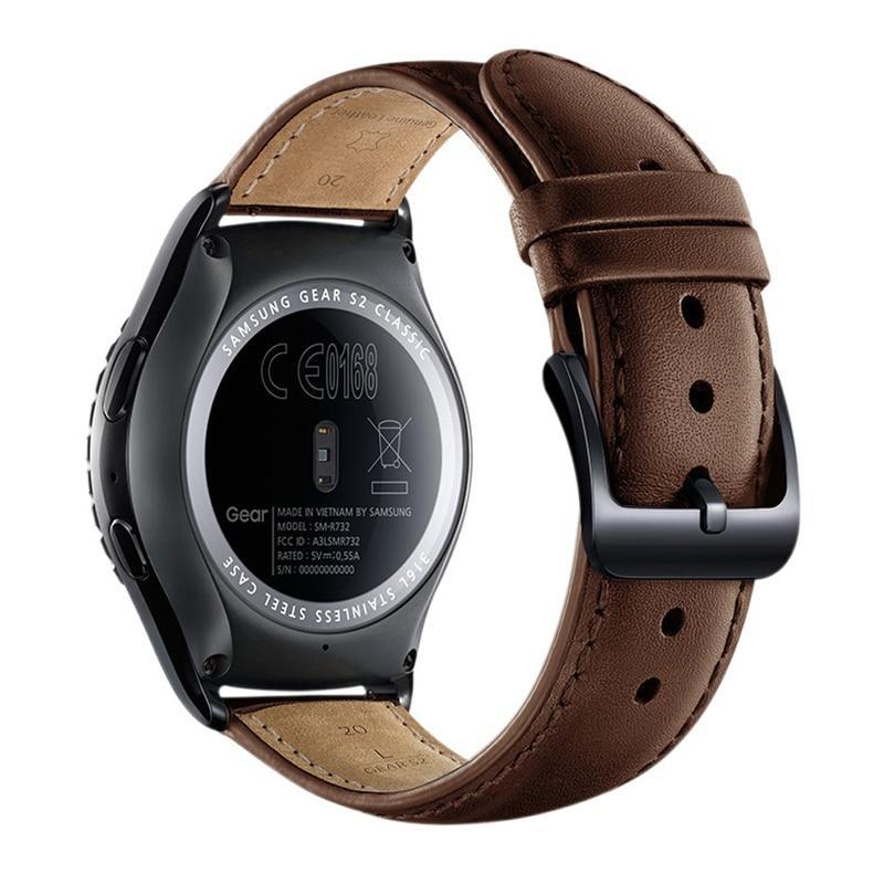gear s2 frontier 22mm/20mm leather strap for samsung Classic S3 galaxy – Größe:M (bis 15 Gramm) Gears 5 Ultimate Add-On electric bicycle components wont hold a charge
