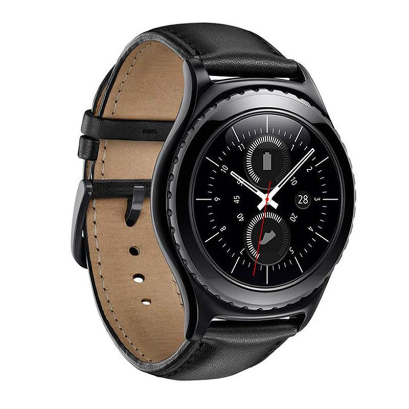 For Samsung Gear S3 Frontier Classic Smart Watch Band 22mm Leather Gucci  Pattern