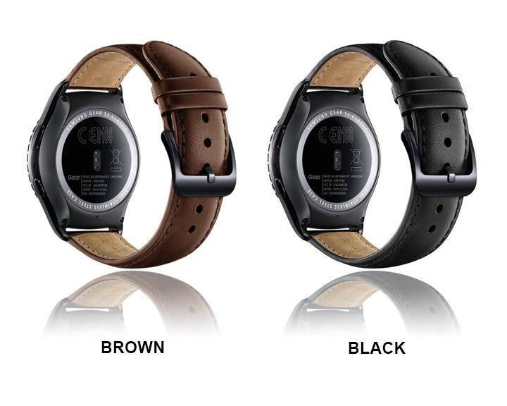 Leather Band Samsung Gear Classic Strap 22mm/20mm Leather Strap