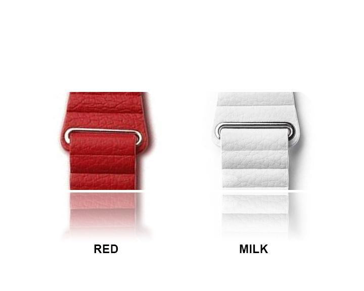 Watchbands Apple watch band magnetic genuine Leather loop strap,  iwatch 44mm 40mm 42mm 38mm watchband Series 5 4 3 - US Shipping