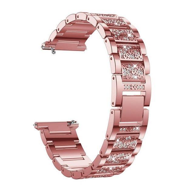 Durable Fitbit Versa Lite Stainless Steel Watch Strap Fitbit Versa Band Screwless Bracelet Replacement Metal Wristbands|Watchbands|