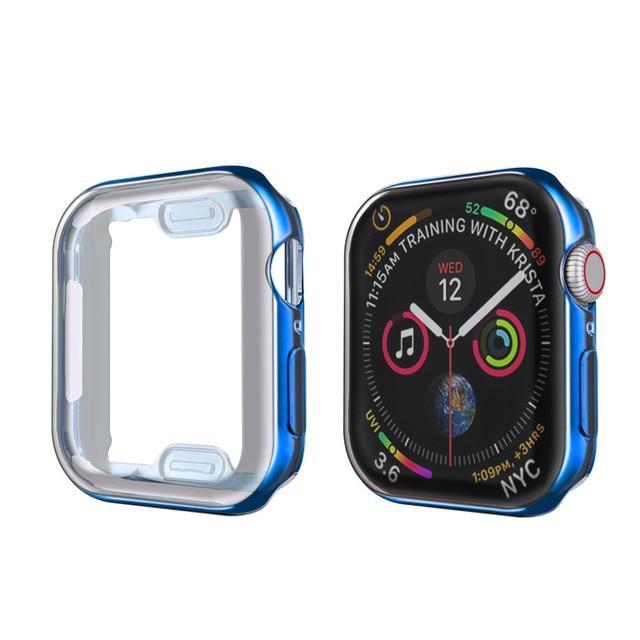 Protection Cover For Apple Watch Band Series 6 5 4 Case iWatch 38mm 40mm 42mm 44mm Screen Protector Bumper Case