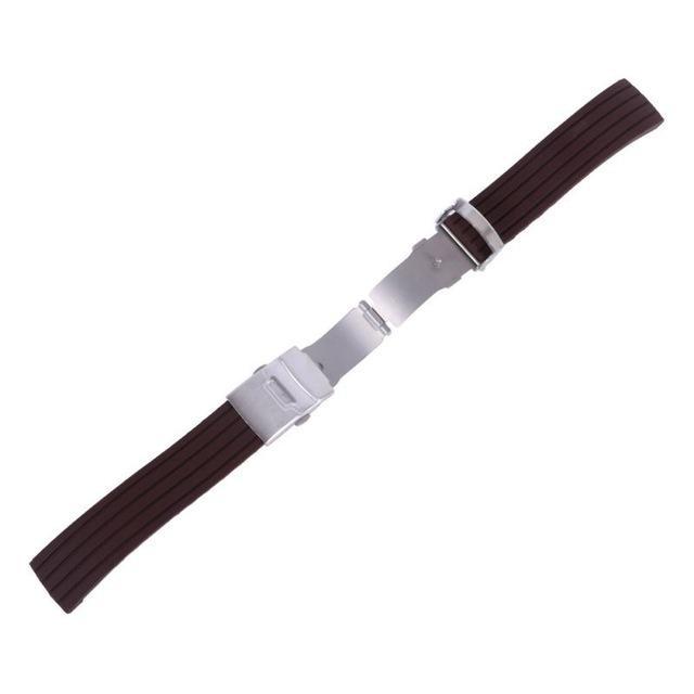 New Hot Rubber Watch Strap Band Deployment Buckle Waterproof Watchband 16mm,18mm, 20mm, 22mm, 24mm|Watchbands| Men Women Unisex Sports