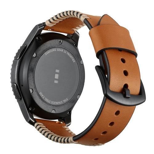Leather Strap Samsung Frontier Watch Straps Leather Strap S3