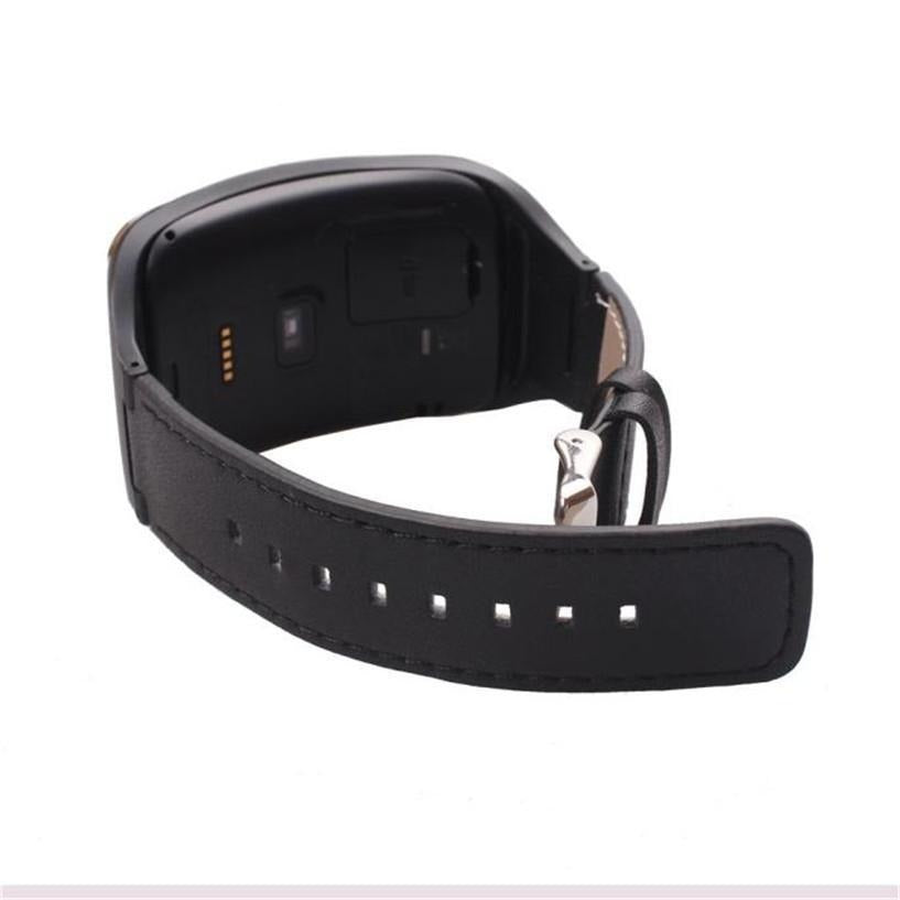 GEMIXI Watchbands Genuine Leather Watch Strap Band For Samsung Gear S SM R750 Smart|Watchbands| Mens Watch Band Strap Gift for him