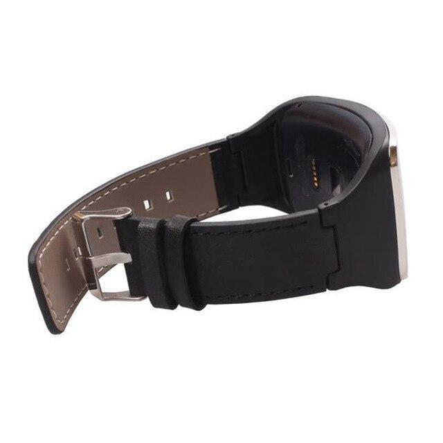 GEMIXI Watchbands Genuine Leather Watch Strap Band For Samsung Gear S SM R750 Smart|Watchbands| Mens Watch Band Strap Gift for him