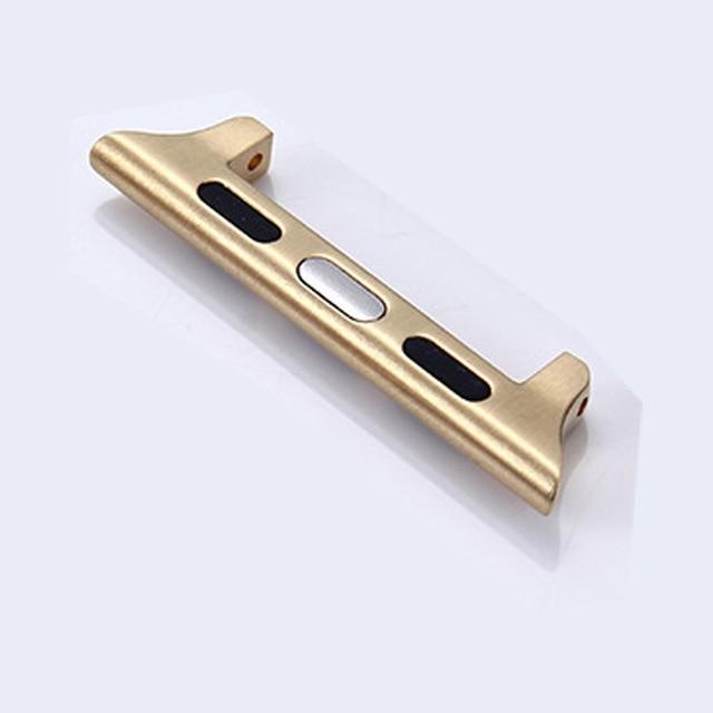 Adapter Connector For Apple Watch 5 band 44mm/40mm iwatch band 42mm/40mm Seamless Aluminum wrist Linker for apple watch 5/4/3/2