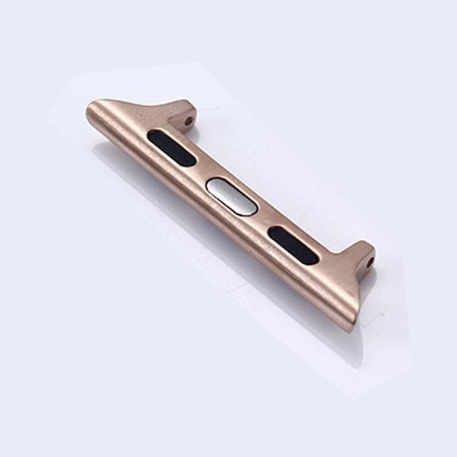 Adapter Connector For Apple Watch 5 band 44mm/40mm iwatch band 42mm/40mm Seamless Aluminum wrist Linker for apple watch 5/4/3/2