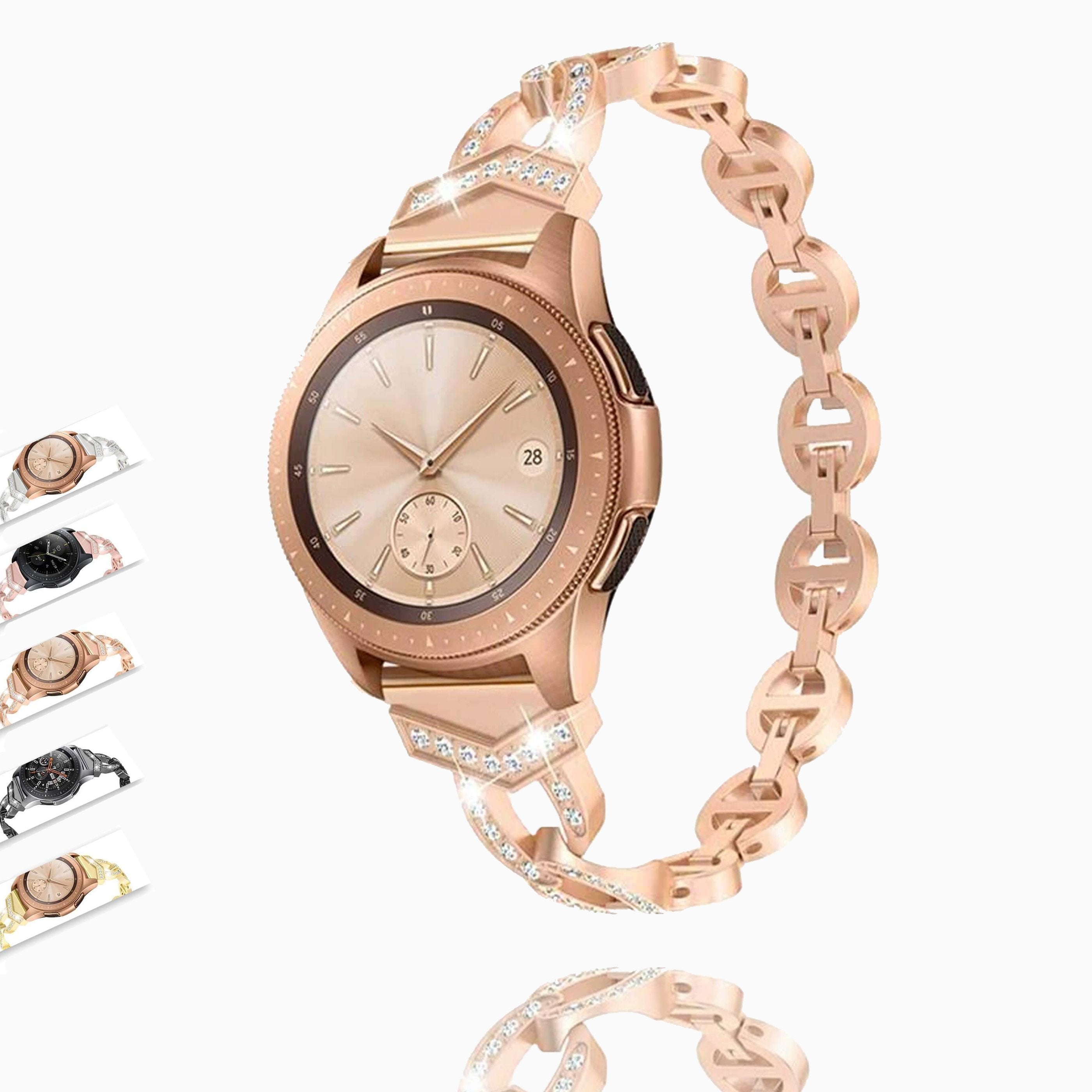 Women Diamond strap for Samsung Galaxy 46mm/42mm/gear S3 Frontier/Acti –