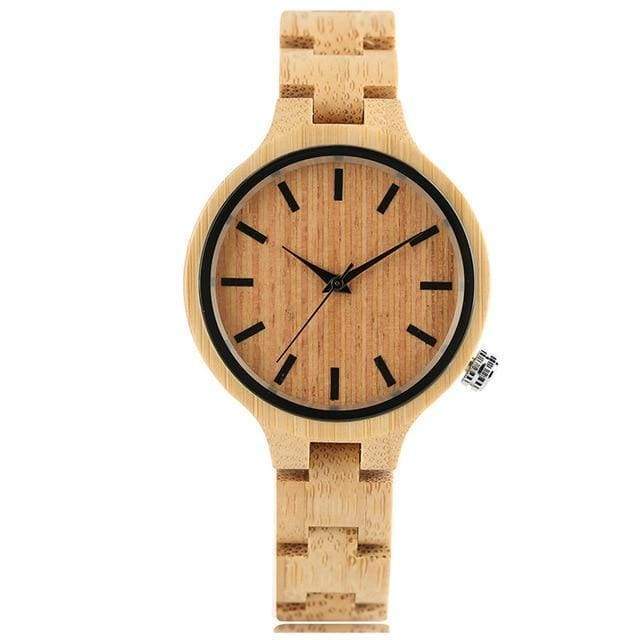 Watches 2 Luxury Natural Maple Bamboo Wood Watches Ladies Fashion