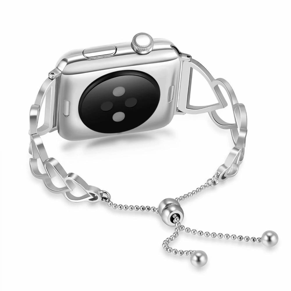 Apple Watch Cuff Stainless Steel Strap Series 7 6 5 Stylish Wrist belt