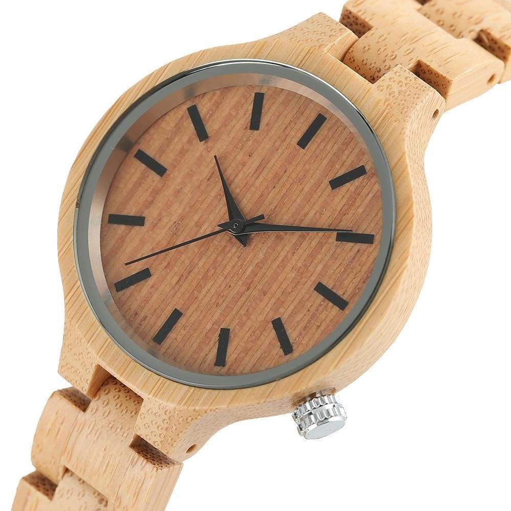 Watches Luxury Natural Maple Bamboo Wood Watches Ladies Fashion