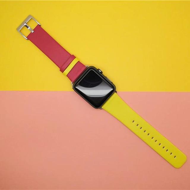 Apple Watch Band Dual Mix Color Straps Series 7 6 5 4 3 2 1
