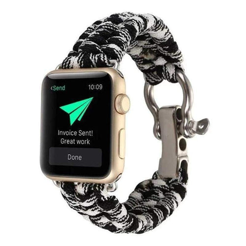 Handmade Natural Braided Rope Belt Band For Apple Watch Strap 40mm  44mm 41mm 45mm 49mm Bracelet iWatch 8 7 6 5 4 SE Ultra
