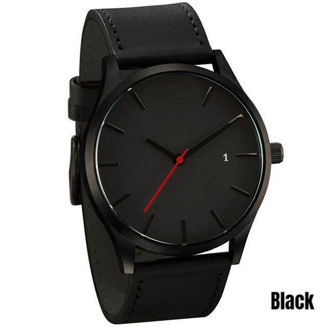 whats new Black Unisex Minimalist Designer Watches