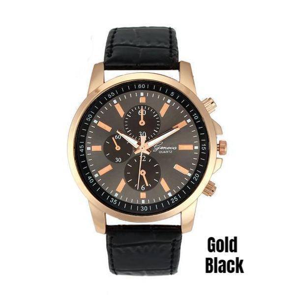 whats new Gold Black Unisex Minimalist Designer Watches