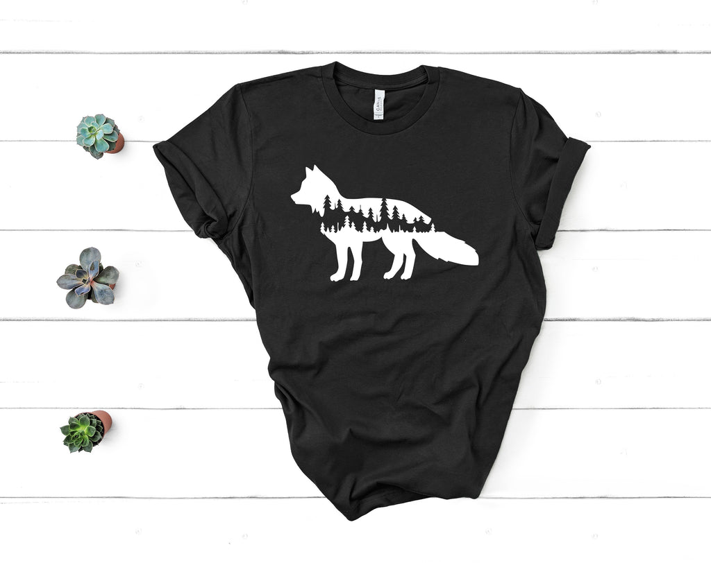 T-Shirt Wolf Shadow shirt design, simple plain design animal prints, cute tee for men & women, unisex tee-shirts, plus size shirts